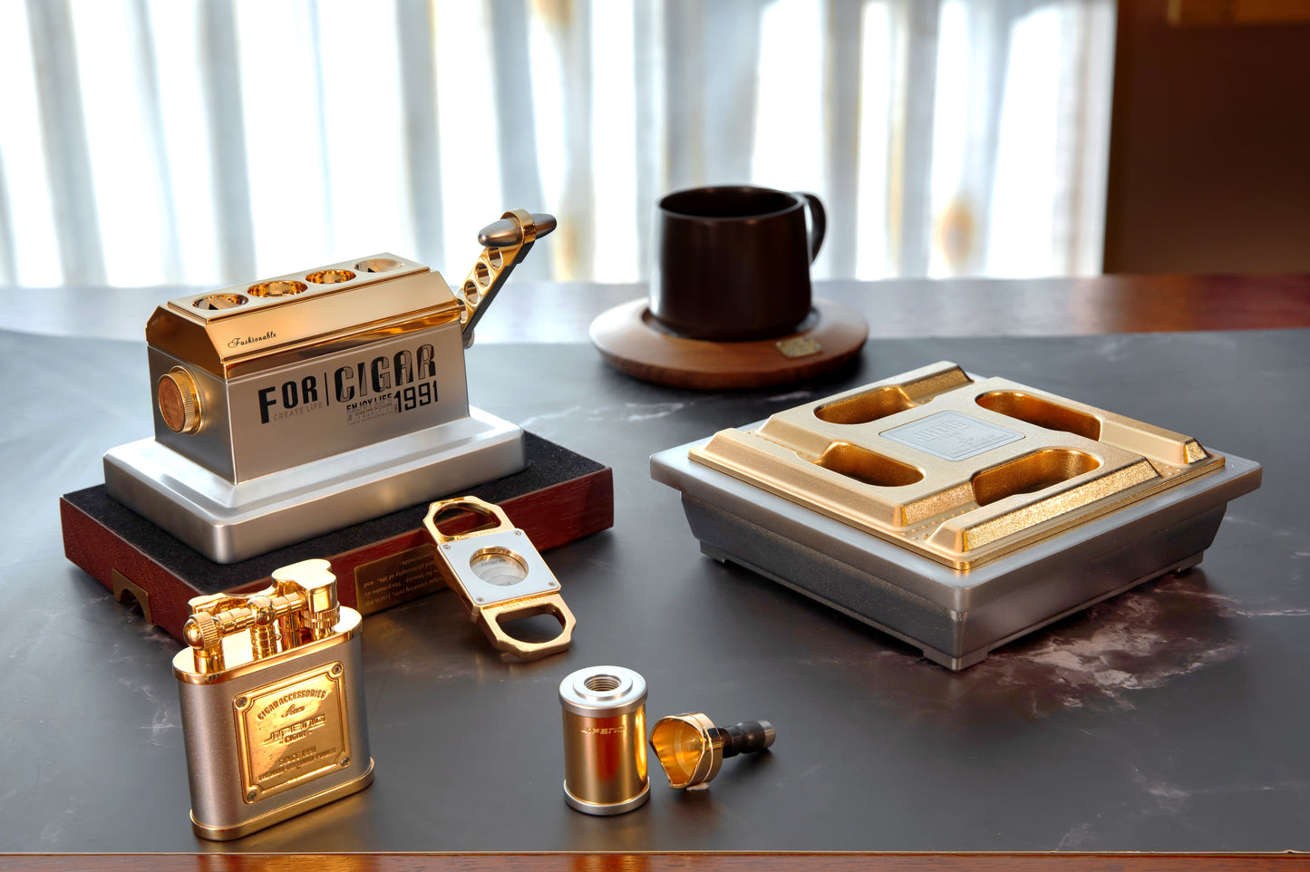Cigar Set - Aurum Lux